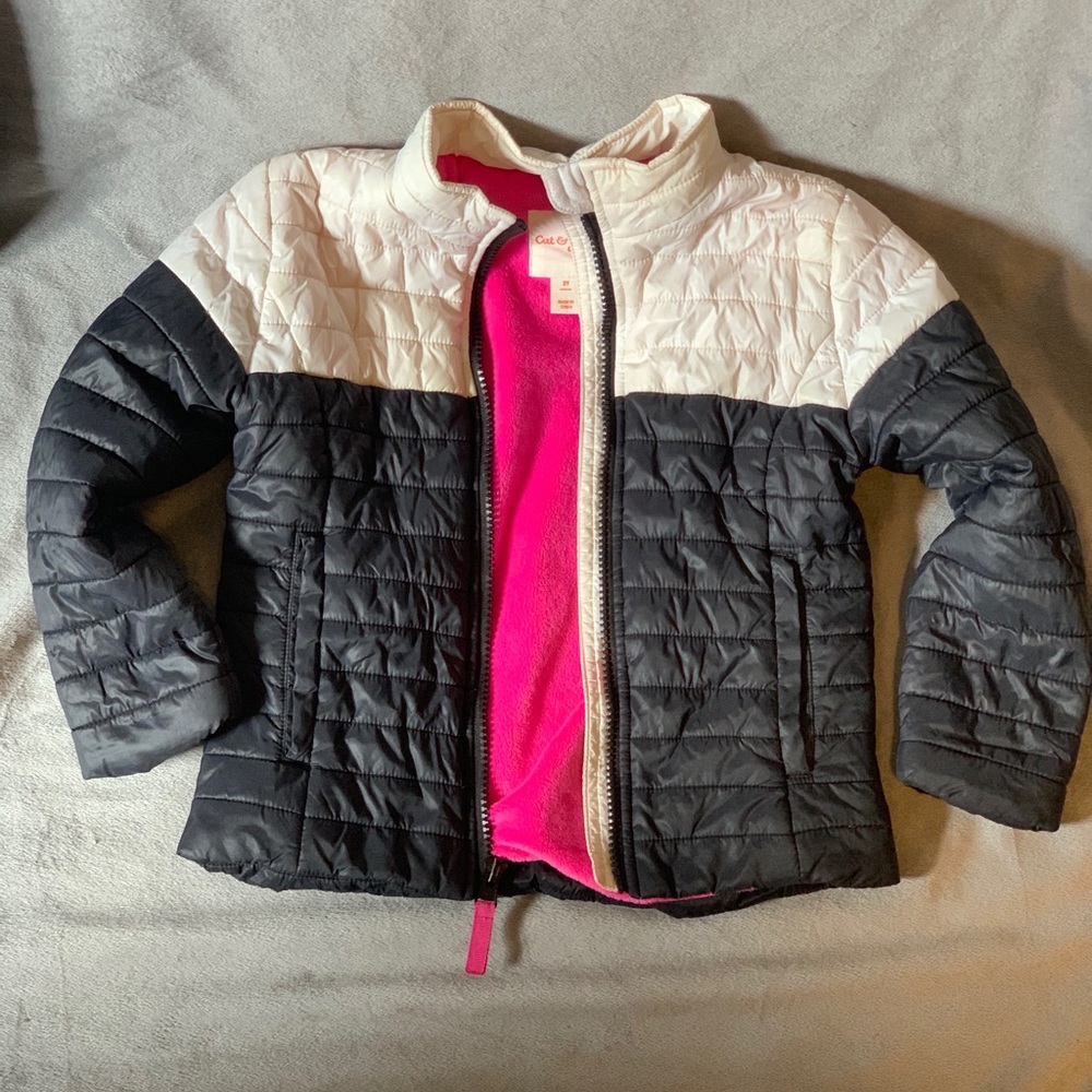 Toddler girls puffer jacket